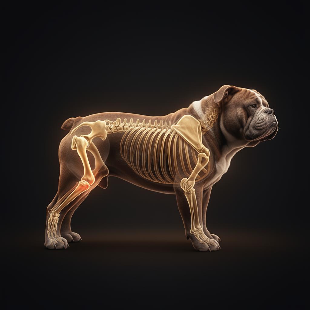 Bully breed anatomical mobility diagram
